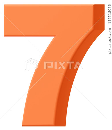 3D材質_編號_7_橘色 3D材質_編號_7_橘色 136518026