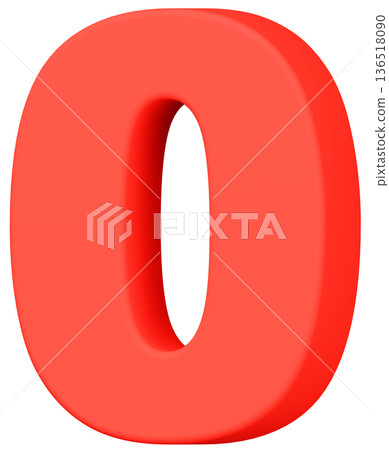 3D material_number_0_red 3D material_number_0_red 136518090