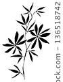 Leaf Silhouette 136518742