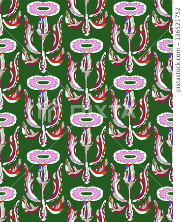 seamless pattern with jellyfish seamless pattern with jellyfish 136521752