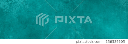 Vibrant abstract blue green background Painted texture with soft grunge pattern surface in deep turquoise teal colors Banner header backdrop design illustration Vibrant abstract blue green background Painted texture with soft grunge pattern surface in deep turquoise teal colors Banner header backdrop design illustration 136526605