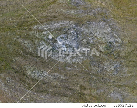 Aerial view Chukotka Arctic coastline pristine tundra wilderness landscape Aerial view Chukotka Arctic coastline pristine tundra wilderness landscape 136527122