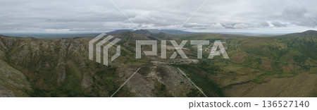 Chukotka subarctic tundra wilderness Arctic coastal formations landscape 136527140
