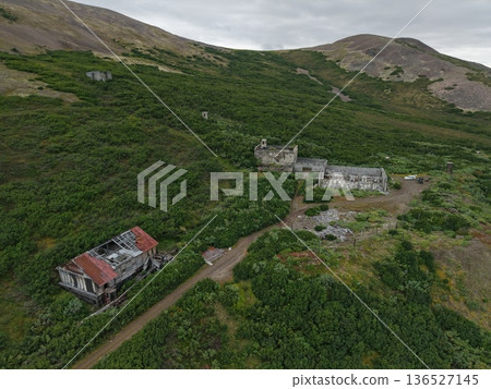 Lavrentiya remote Arctic terrain Chukotka pristine coastal beauty landscape Lavrentiya remote Arctic terrain Chukotka pristine coastal beauty landscape 136527145