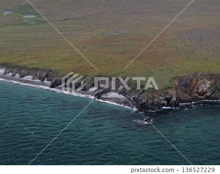 Chukotka subarctic wilderness vast untouched coastal beauty landscape landscape Chukotka subarctic wilderness vast untouched coastal beauty landscape landscape 136527229