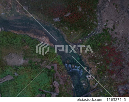 Lavrentiya remote Arctic terrain Chukotka pristine coastal beauty landscape 136527243