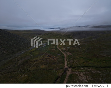 Arctic Chukotka Bering coastal pristine untouched nature wilderness landscape Arctic Chukotka Bering coastal pristine untouched nature wilderness landscape 136527291