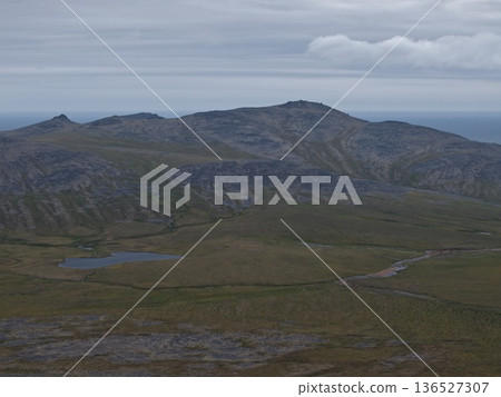 Lavrentiya remote Arctic terrain Chukotka pristine coastal beauty landscape Lavrentiya remote Arctic terrain Chukotka pristine coastal beauty landscape 136527307