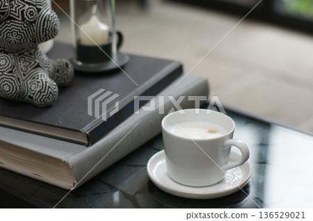 Break time with coffee Break time with coffee 136529021