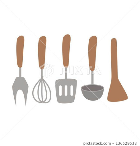 Cooking Utensils, kitchen tools Cooking Utensils, kitchen tools 136529538