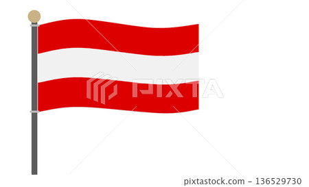 國旗奧地利 136529730