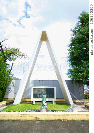 A small church in the forest 136530399