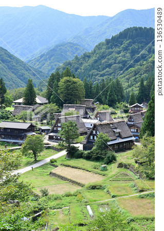 Ainokura合掌村建設觀景台 Ainokura合掌村建設觀景台 136530489
