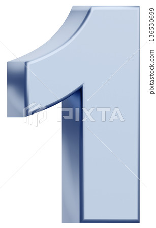 3D material_number_1_metallic_silver 3D material_number_1_metallic_silver 136530699