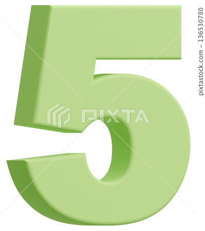 3D材質_編號_5_黃綠色 3D材質_編號_5_黃綠色 136530780