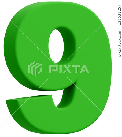 3D材質_編號_9_綠色 136531257