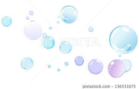 背景[肥皂泡] 136531675