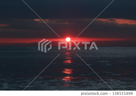 橫須賀秋屋海岸夜景 橫須賀秋屋海岸夜景 136531899