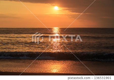Yokosuka Akiya Coast evening view 136531901