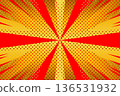 美式漫畫風格新年背景（橫） 136531932