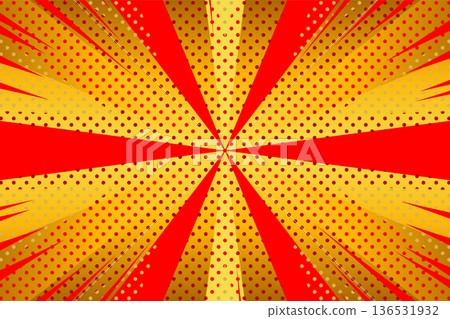 American comic book style background for New Year (horizontal) 136531932