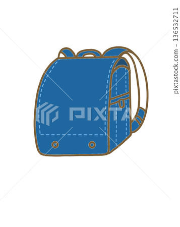 藏藍色書包 136532711