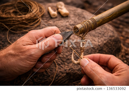 Knot point (fishhook) 136533092