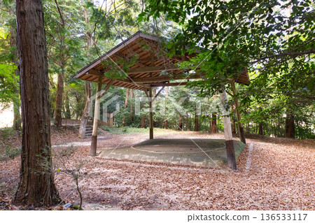 玉作湯神社相撲場 136533117