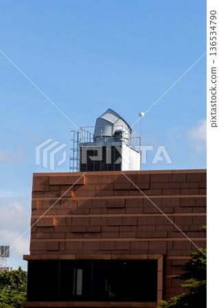 Cooling towers in data center building. Cooling towers in data center building. 136534790