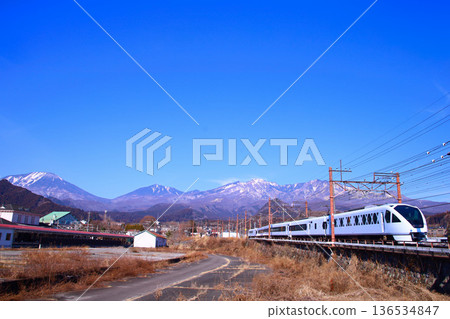 Nikko City: Spacia X heading to Tobu Nikko Station 136534847