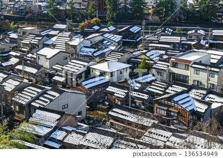 黑瓦積雪的金澤冬景 黑瓦積雪的金澤冬景 136534949