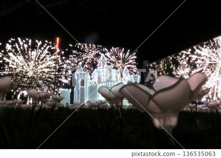 Ashikaga Flower Park "Flower Castle" 1 Ashikaga Flower Park "Flower Castle" 1 136535063