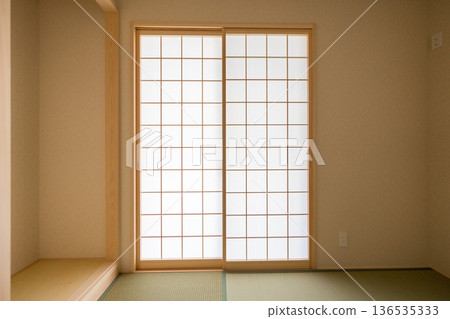 Japanese-style room shoji Japanese-style room shoji 136535333