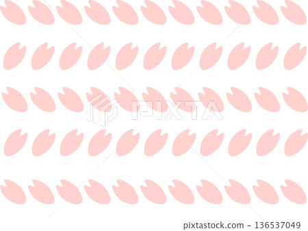 簡單的細櫻花花瓣插圖 136537049