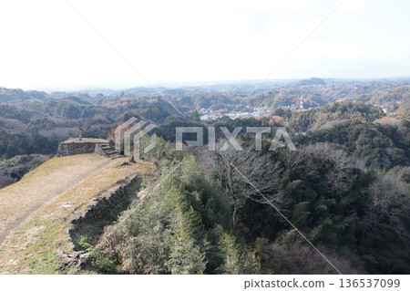 從岡城遺址眺望,岡城是《月光下的廢墟城堡》的原型(大分縣竹田市) 從岡城遺址眺望,岡城是《月光下的廢墟城堡》的原型(大分縣竹田市) 136537099