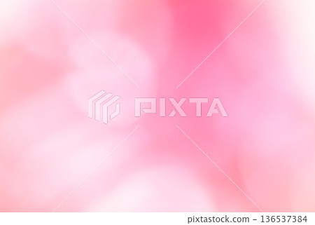 Pink and light red soft bokeh and round bokeh background 136537384
