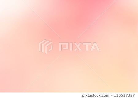Warm pastel color (pink, orange) soft background 136537387