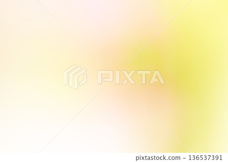 柔和的粉紅色和黃綠色抽象背景 136537391