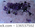 Amethyst and Quartz Power Stones 136537502