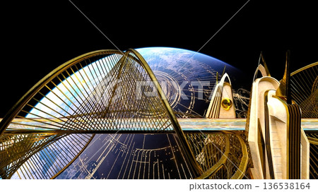 通往地球的金橋 通往地球的金橋 136538164