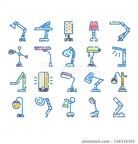 Desk lamps and lighting devices doodle collection 136538383
