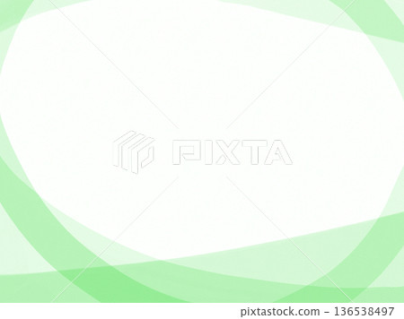 日式風格_簡約柔和的框架_綠色 日式風格_簡約柔和的框架_綠色 136538497