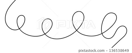 Simple one line element. Simple one line element. 136538649