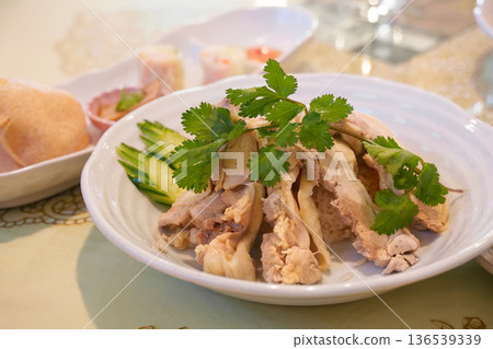美味的泰國菜 Khao Man Gai 美味的泰國菜 Khao Man Gai 136539339