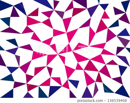 幾何圖案，三角形，白色背景，粉紅色，海軍藍 136539408