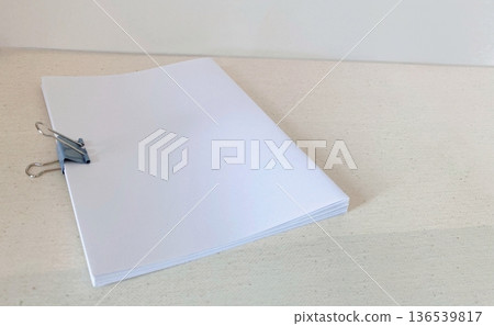 Paper bound with a paperclip 3 Paper bound with a paperclip 3 136539817