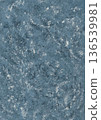 Hand-painted marble texture blue material 136539981