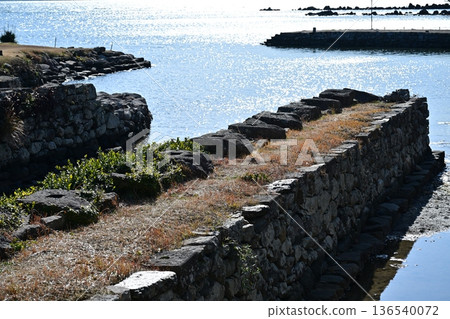 大村藩船倉遺址（長崎縣大村市：串島城的船倉） 136540072