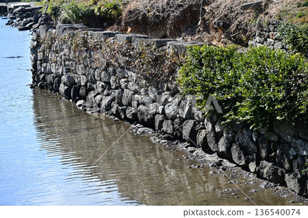 大村藩船倉遺址（長崎縣大村市：串島城的船倉） 136540074