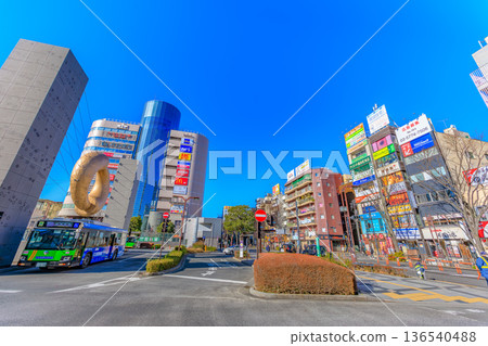 Tokyo, Sumida Ward, Cityscape, Kinshicho Station North Exit, Arcakit Kinshicho Tokyo, Sumida Ward, Cityscape, Kinshicho Station North Exit, Arcakit Kinshicho 136540488